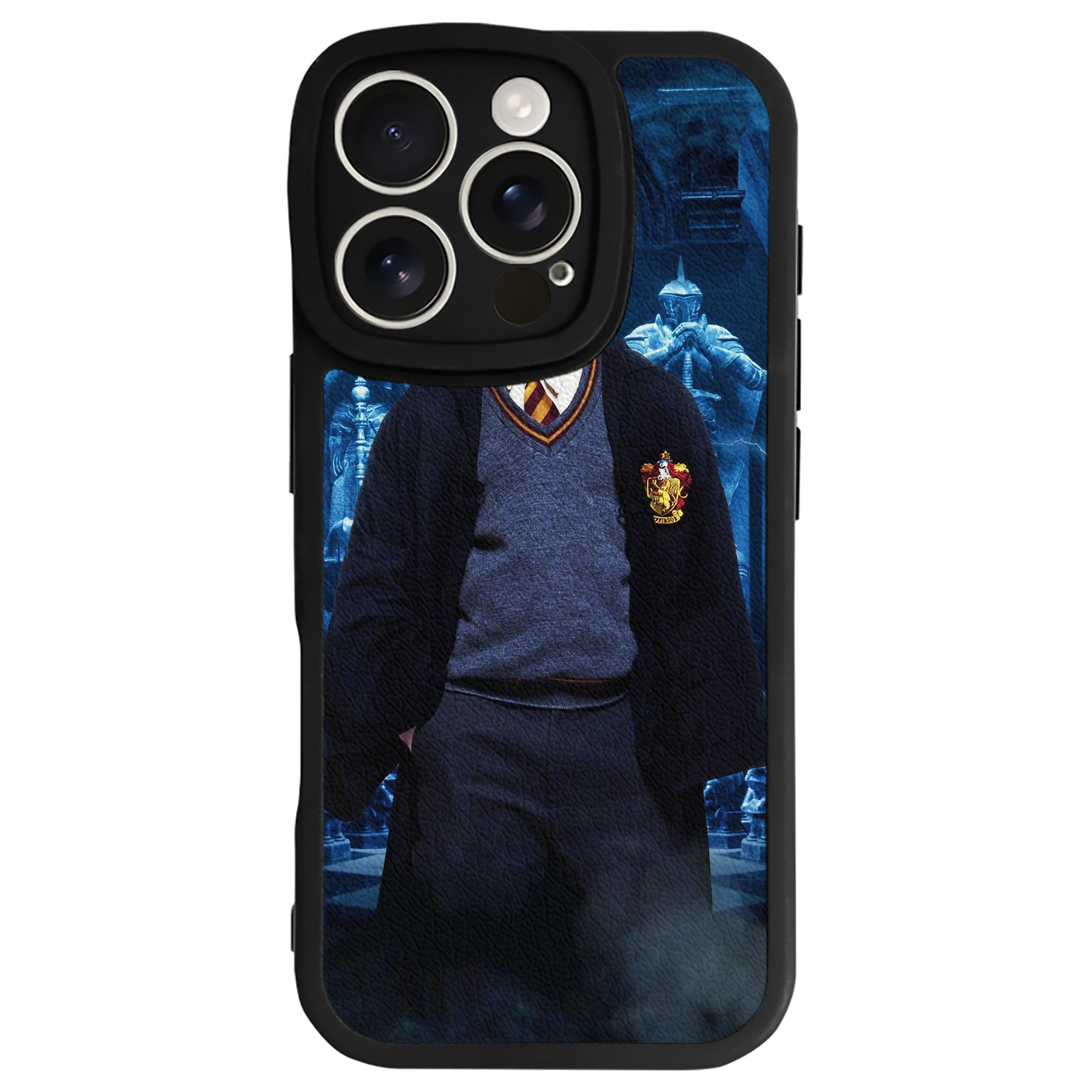 （画像用） Harry Potter ハリー・ポッターシリーズ 【iPhone 16シリーズ対応】シリコンスマホケース（レザー調） 材質：シリコン